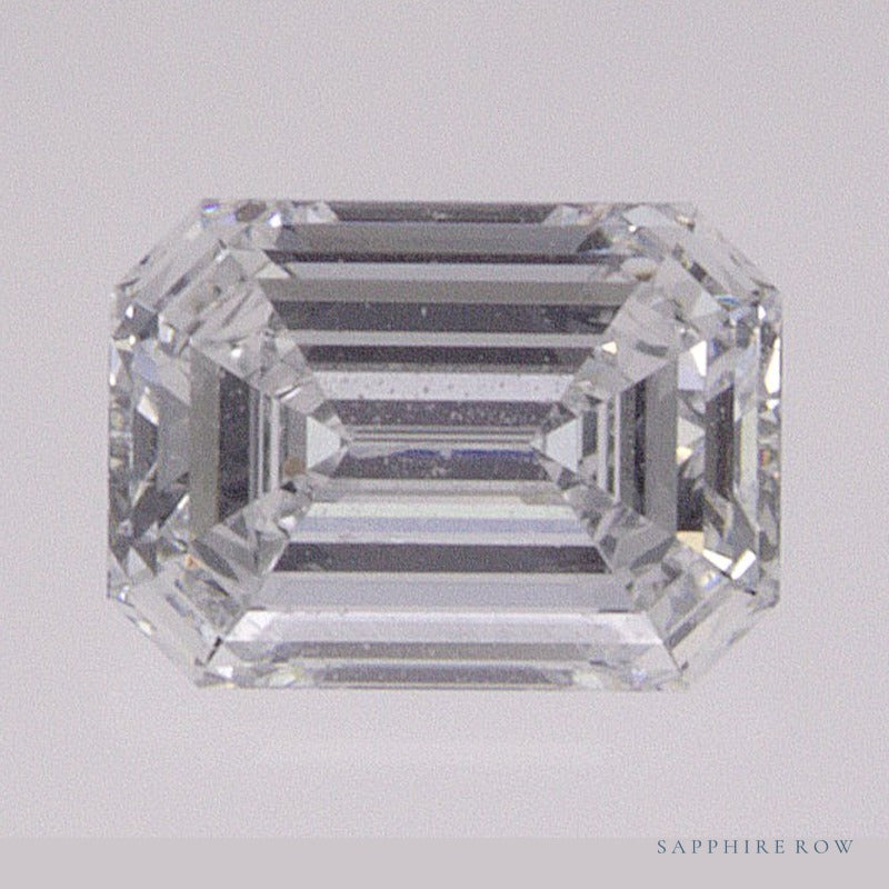 0.50 ct natural diamond, emerald cut | Sapphire Row · cut6
