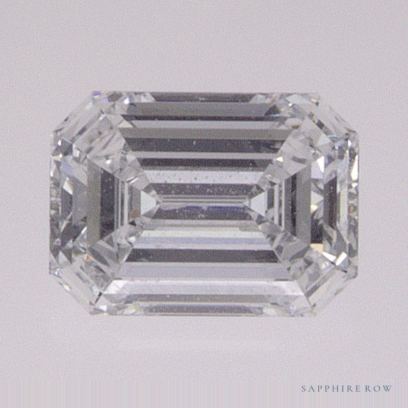 0.50 ct natural diamond, emerald cut | Sapphire Row · cut7