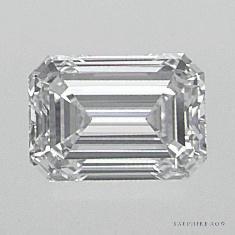 0.50 ct natural diamond, emerald cut | Sapphire Row · cut7