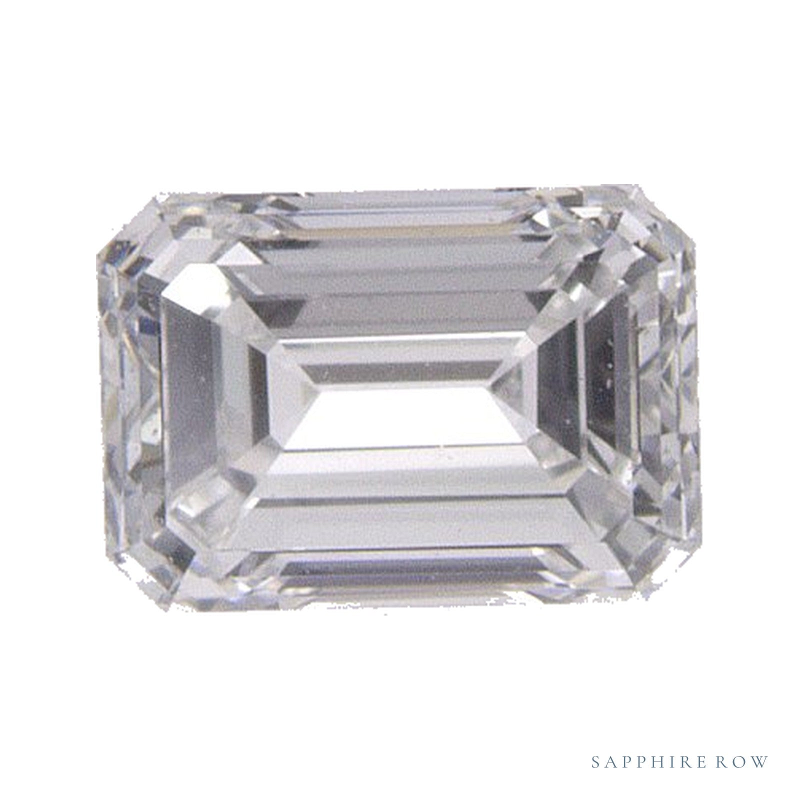 0.50 ct natural diamond, emerald cut | Sapphire Row · cut4
