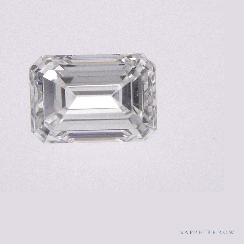 0.50 ct natural diamond, emerald cut | Sapphire Row · cut6