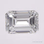 0.50 ct natural diamond, emerald cut | Sapphire Row · cut7