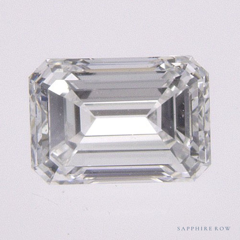 0.50 ct natural diamond, emerald cut | Sapphire Row · cut7
