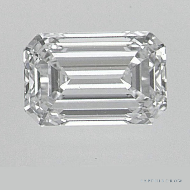 0.50 ct natural diamond, emerald cut | Sapphire Row · cut6