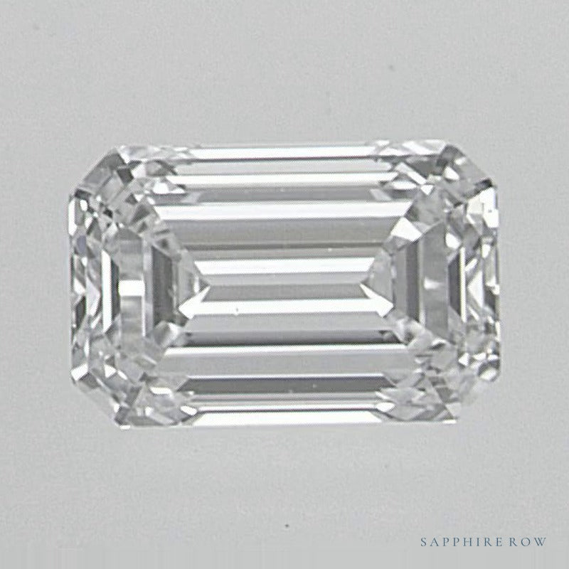 0.50 ct natural diamond, emerald cut | Sapphire Row · cut7