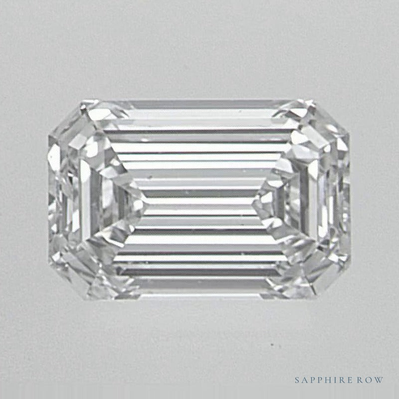 0.50 ct natural diamond, emerald cut | Sapphire Row · cut7
