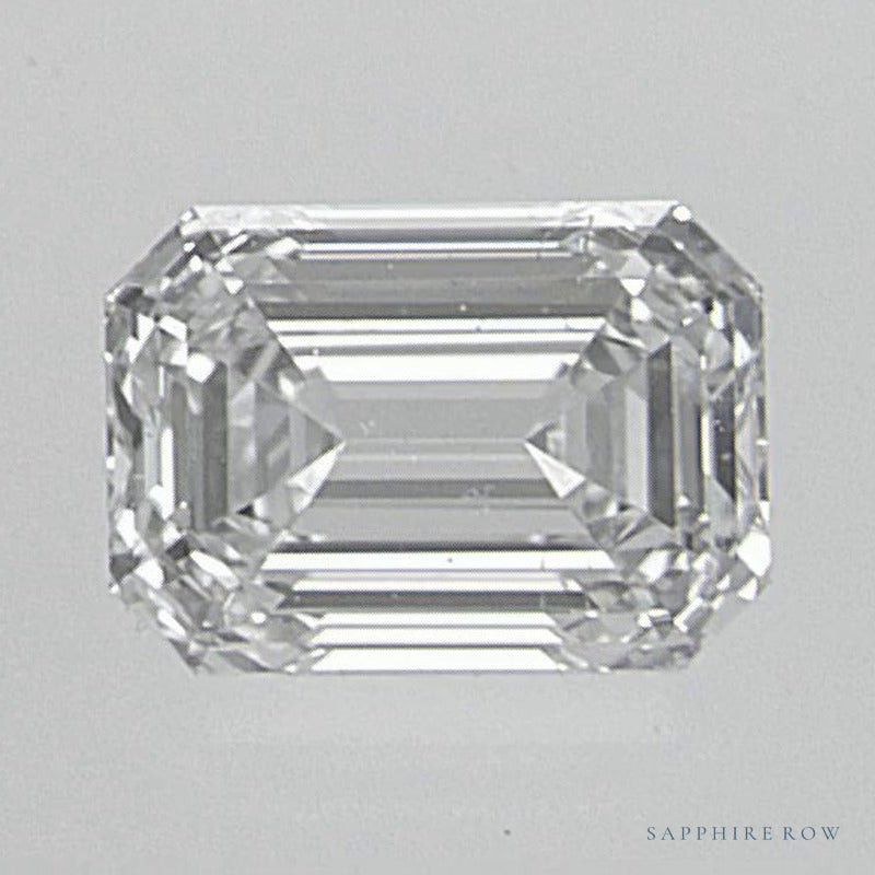 0.50 ct natural diamond, emerald cut | Sapphire Row · cut7