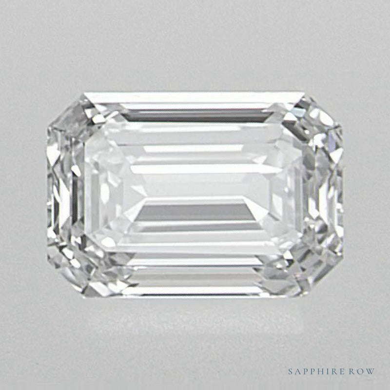0.50 ct natural diamond, emerald cut | Sapphire Row · cut7