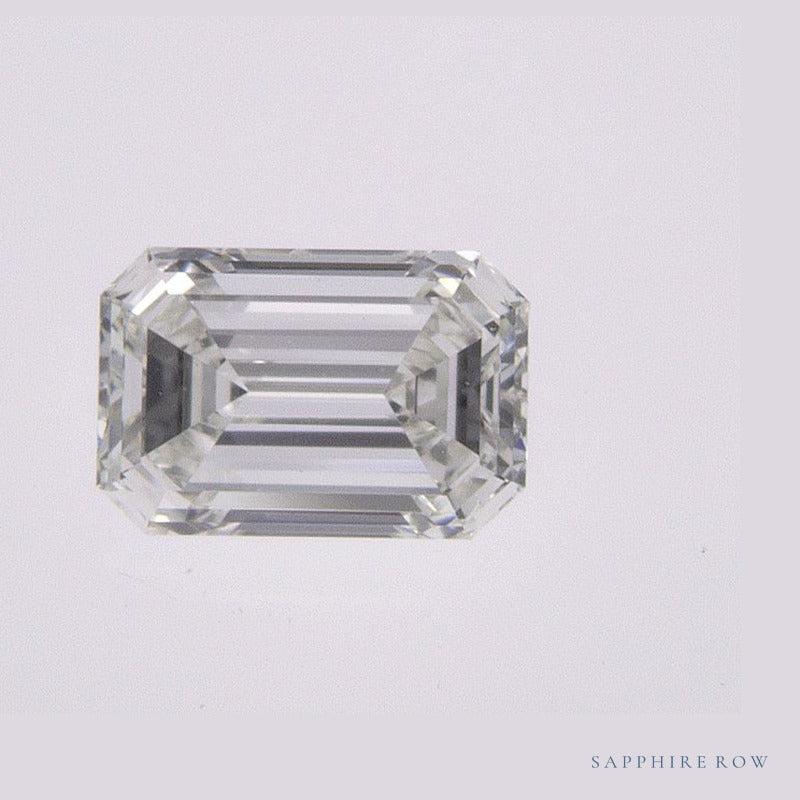 0.50 ct natural diamond, emerald cut | Sapphire Row · cut6