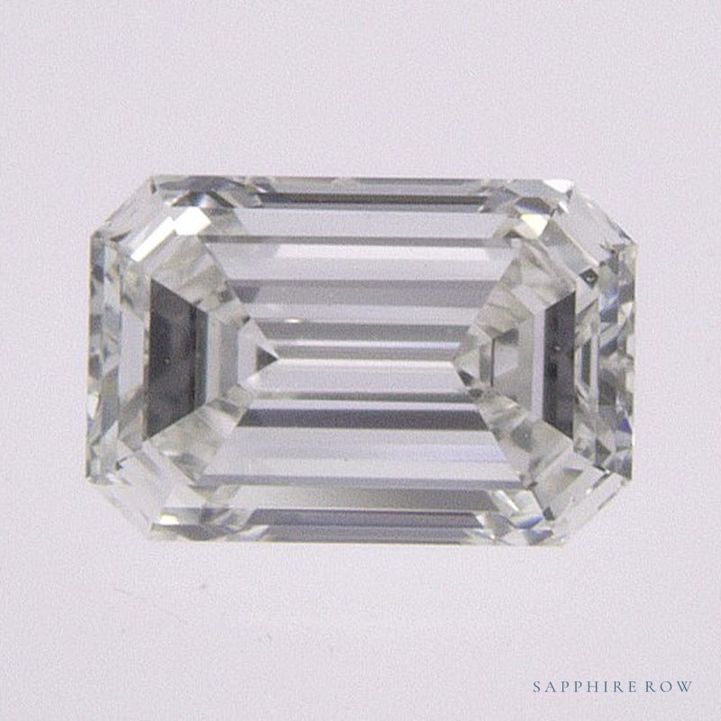 0.50 ct natural diamond, emerald cut | Sapphire Row · cut7