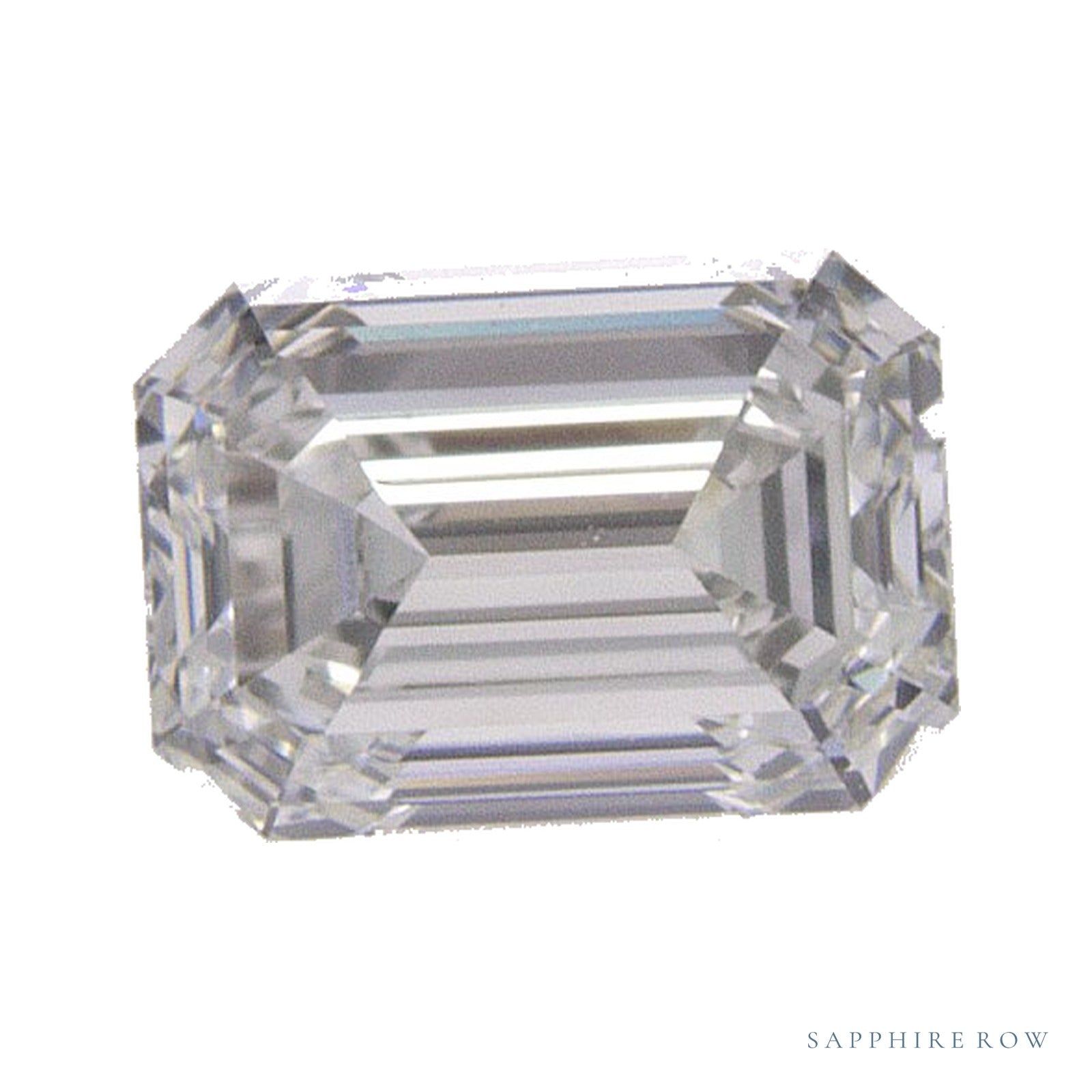 0.50 ct natural diamond, emerald cut | Sapphire Row · cut4