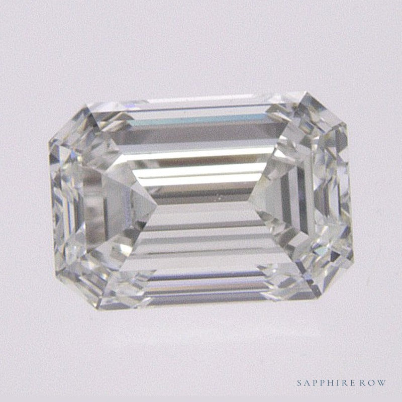 0.50 ct natural diamond, emerald cut | Sapphire Row · cut6