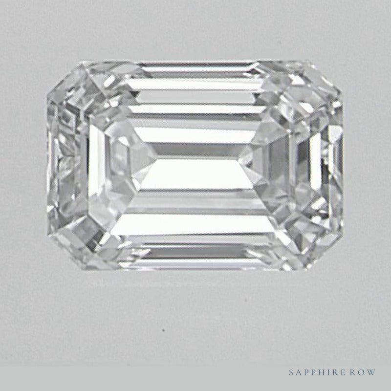 0.50 ct natural diamond, emerald cut | Sapphire Row · cut6