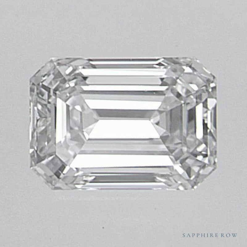0.50 ct natural diamond, emerald cut | Sapphire Row · cut7