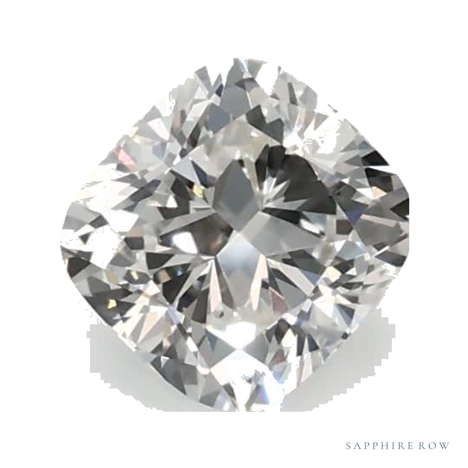 0.50 ct lab-grown diamond, cushion cut | Sapphire Row · cut4