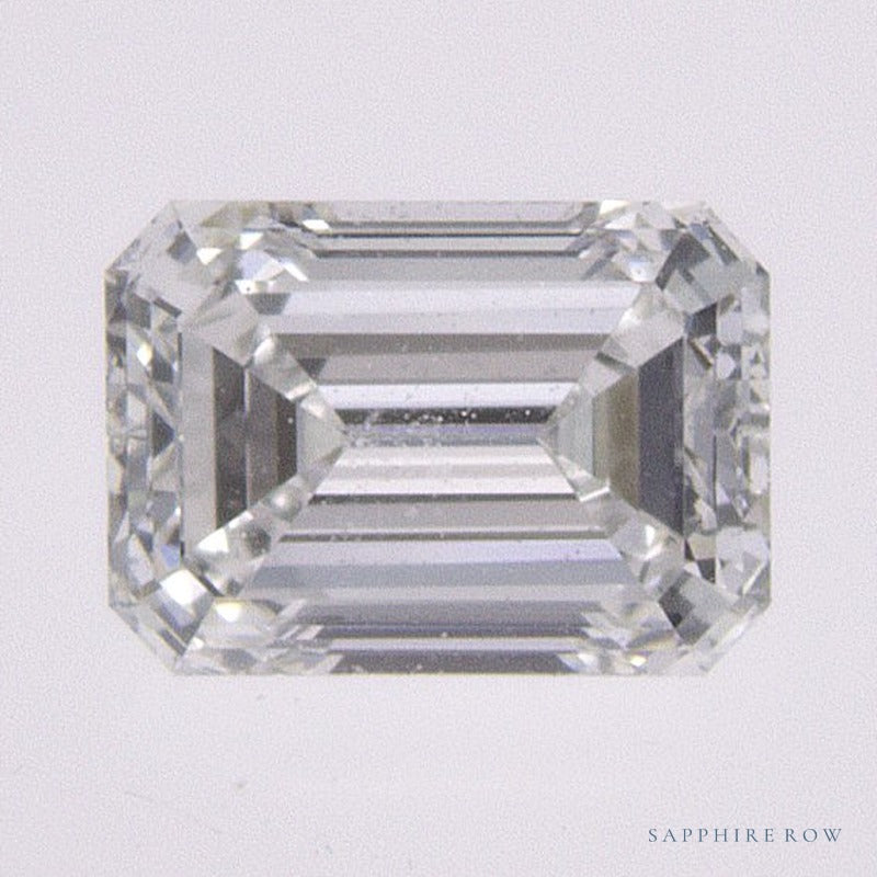0.49 ct natural diamond, emerald cut | Sapphire Row · cut6