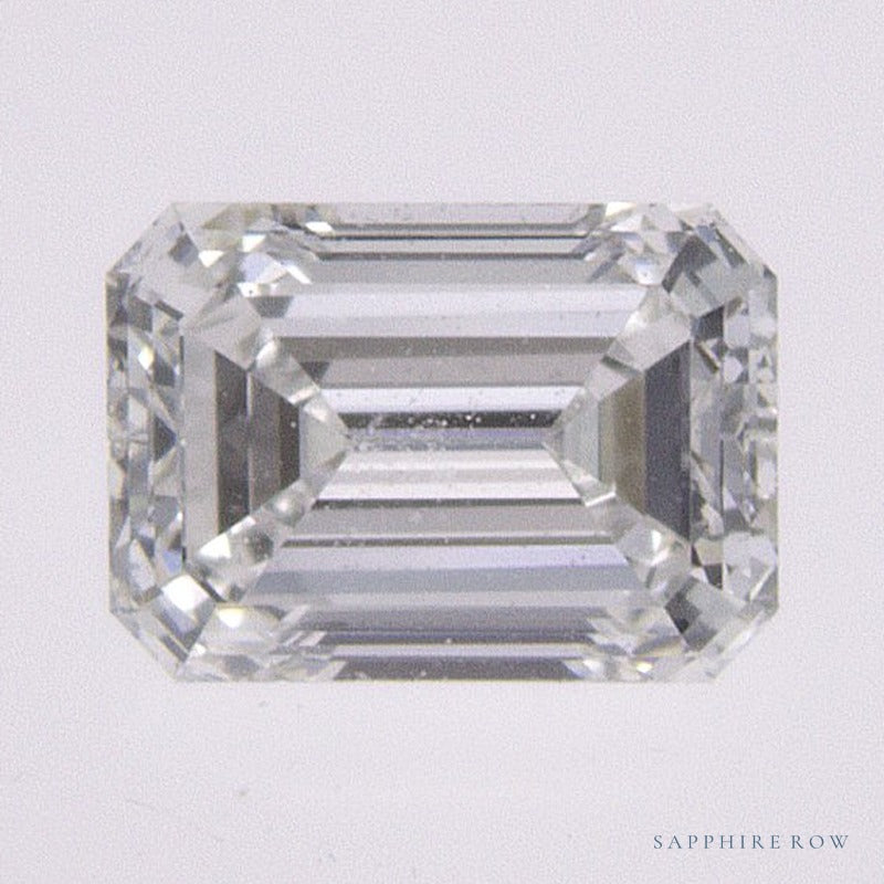 0.49 ct natural diamond, emerald cut | Sapphire Row · cut7