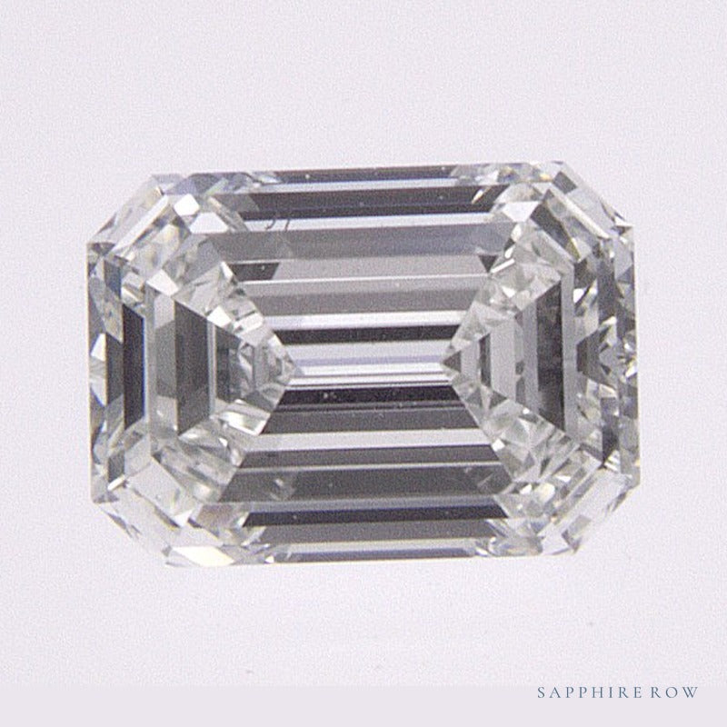 0.48 ct natural diamond, emerald cut | Sapphire Row · cut6