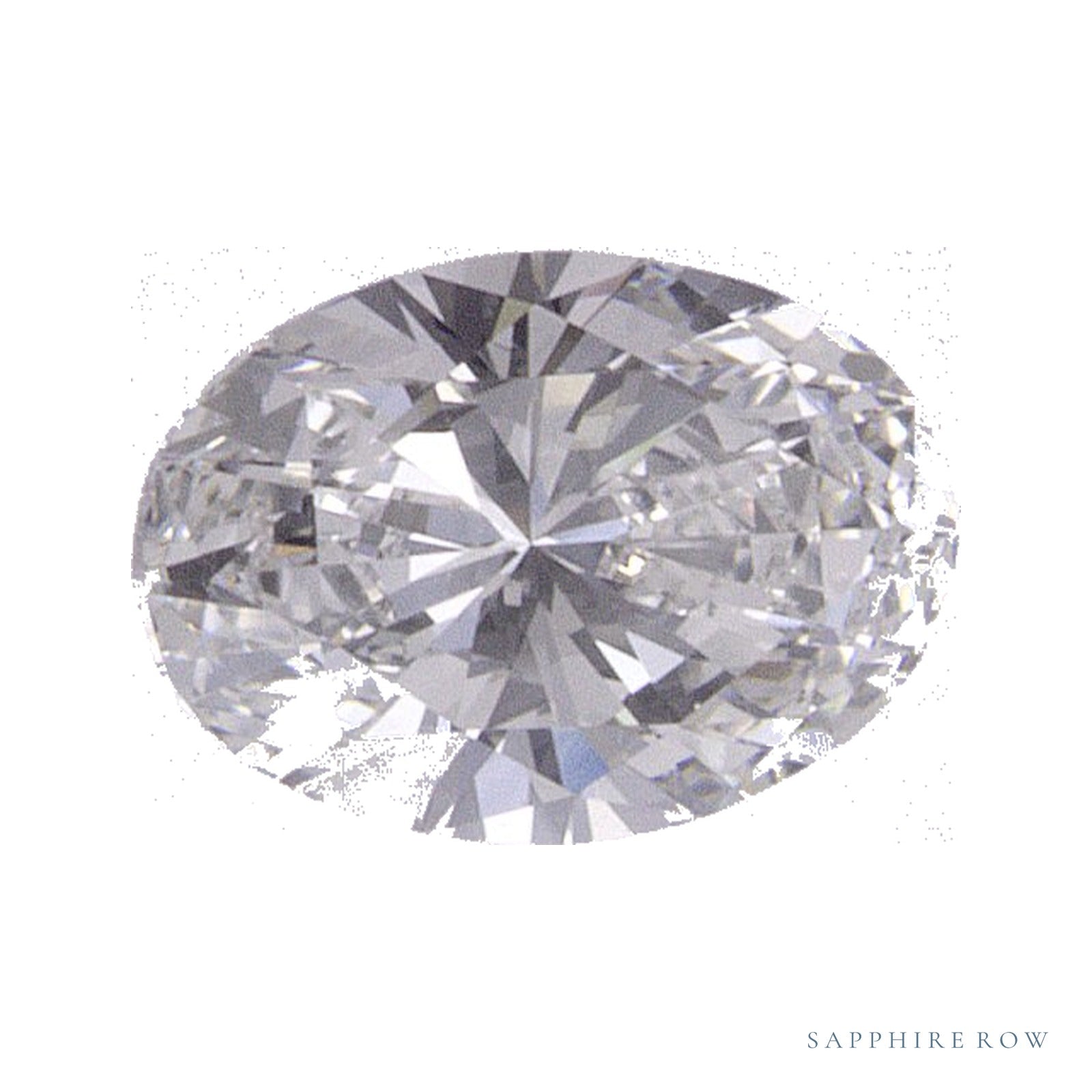 0.46 ct natural diamond, oval cut | Sapphire Row · cut4