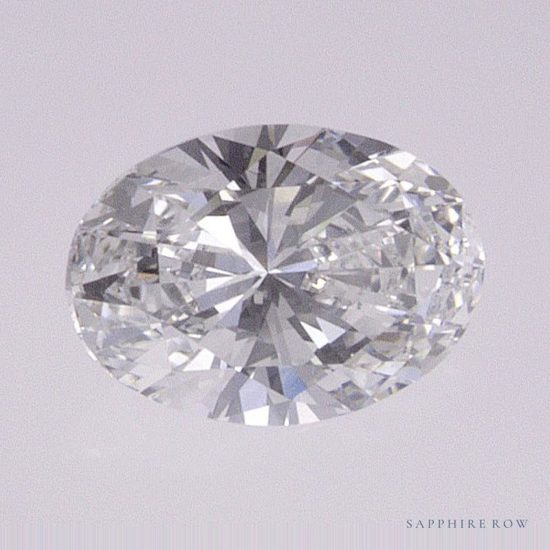 0.46 ct natural diamond, oval cut | Sapphire Row · cut7