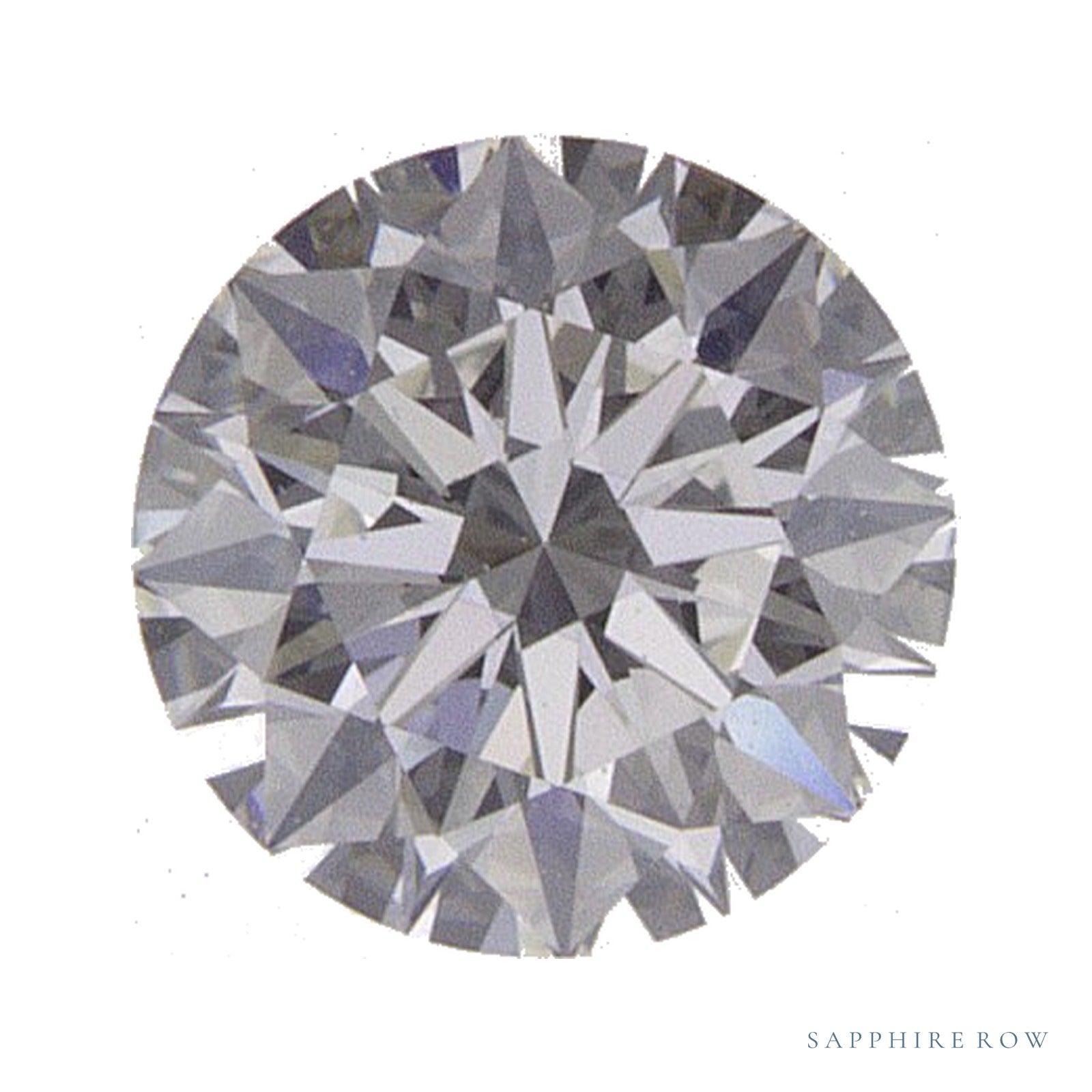 0.46 ct natural diamond, round cut | Sapphire Row · cut4