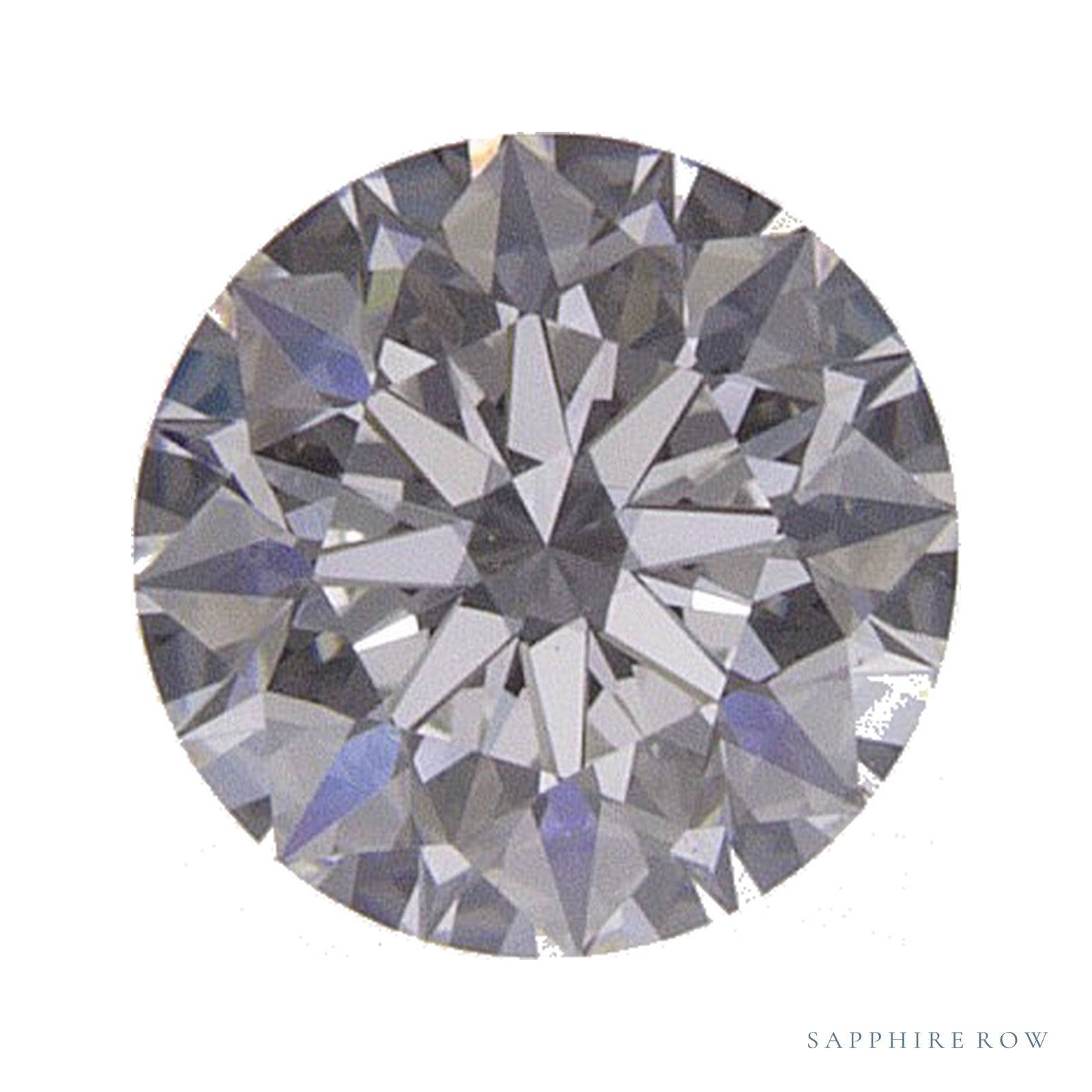 0.46 ct natural diamond, round cut | Sapphire Row · cut4