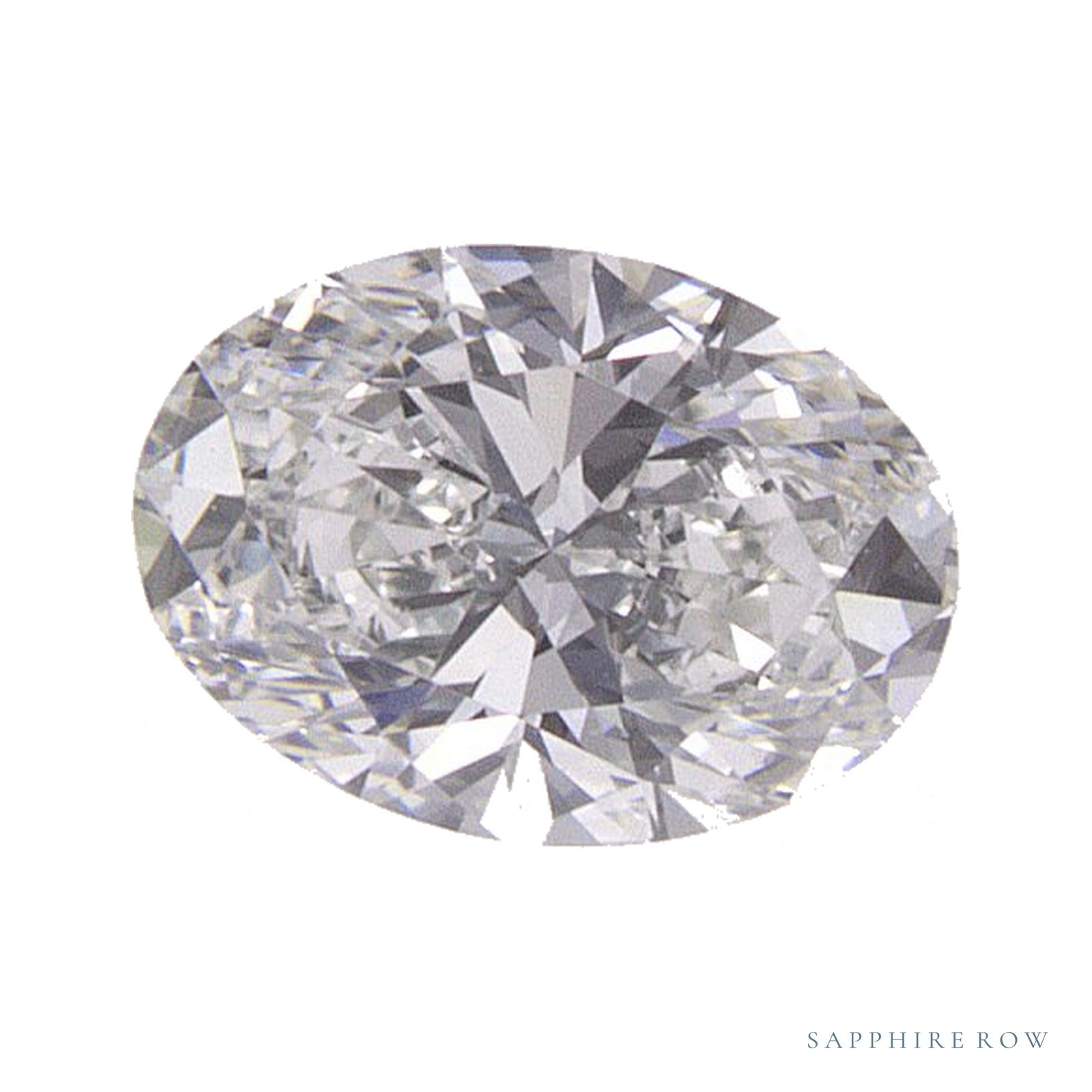 0.45 ct natural diamond, oval cut | Sapphire Row · cut4