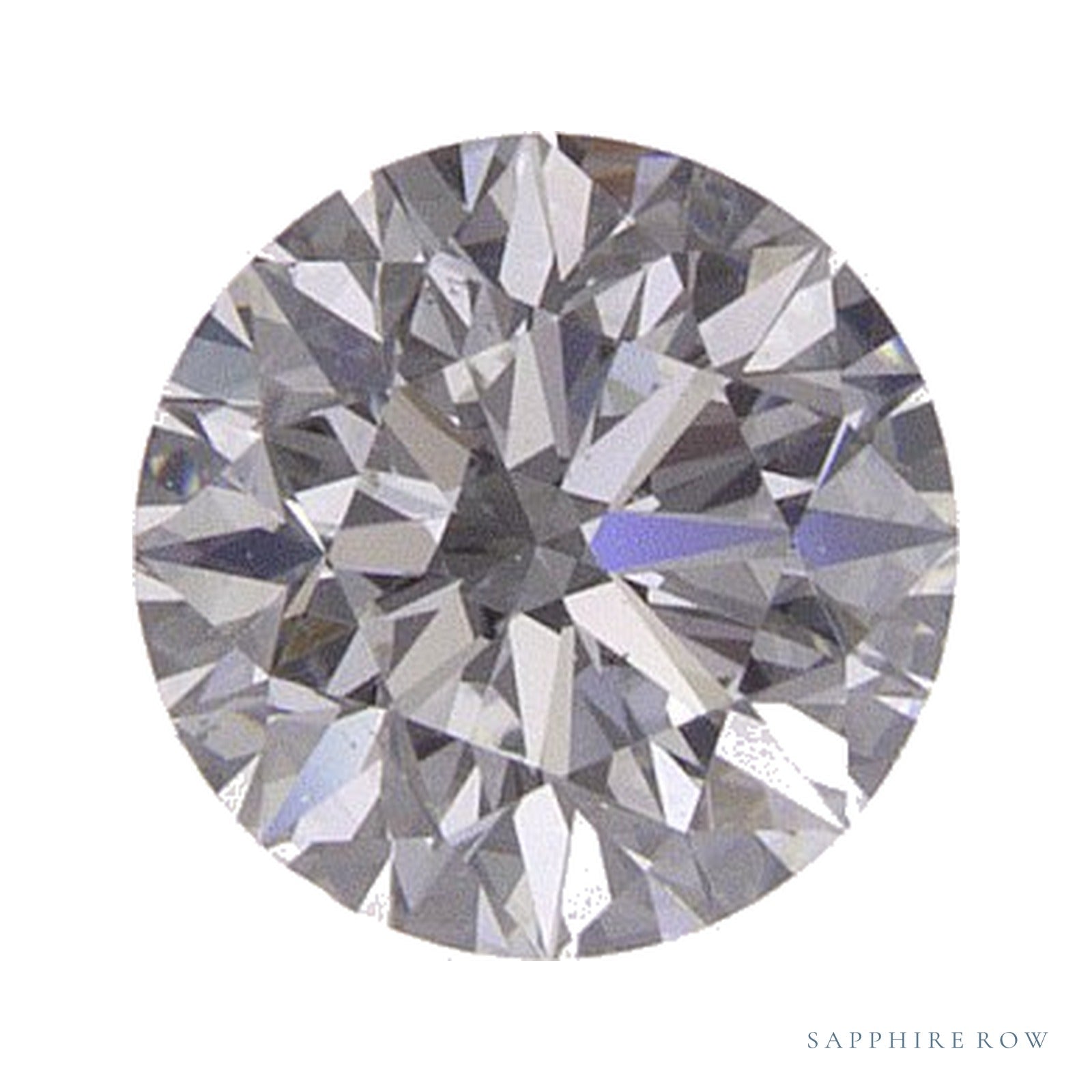 0.45 ct natural diamond, round cut | Sapphire Row · cut4