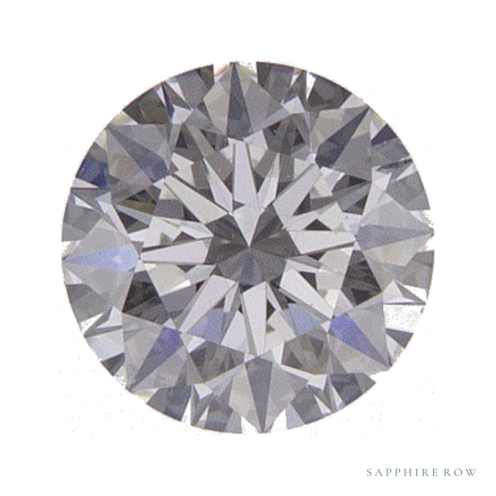 0.45 ct natural diamond, round cut | Sapphire Row · cut4