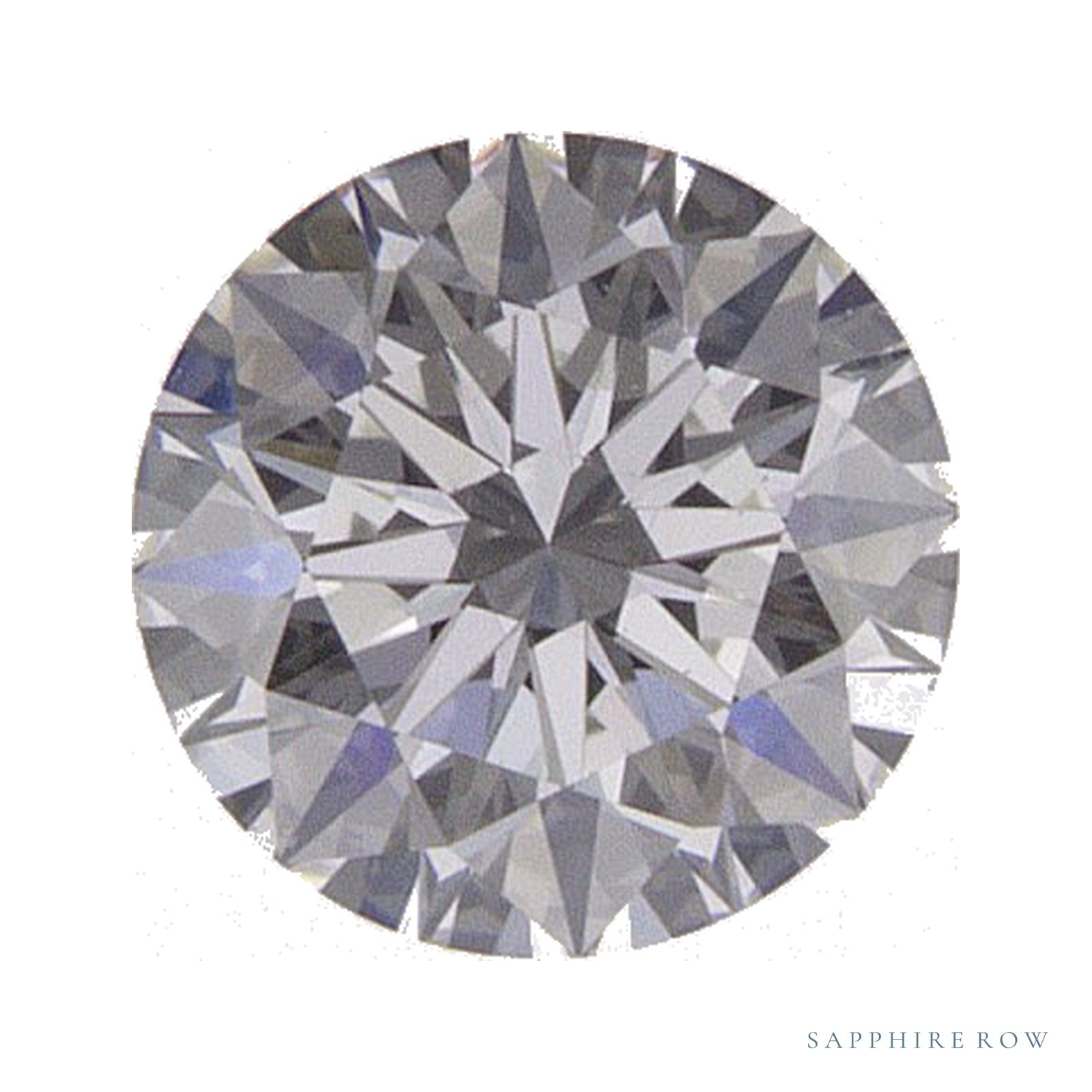 0.45 ct natural diamond, round cut | Sapphire Row · cut4