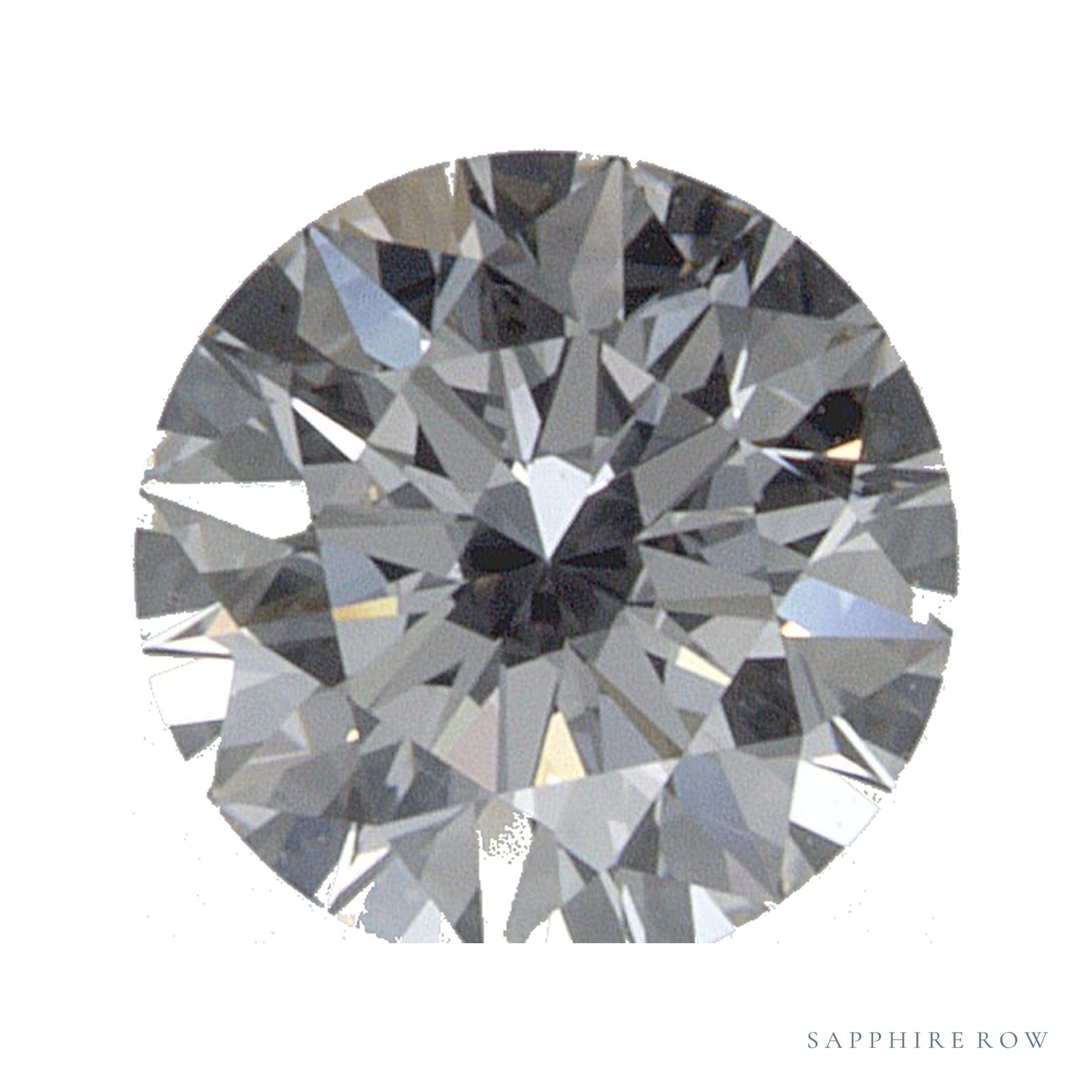 0.45 ct natural diamond, round cut | Sapphire Row · cut4