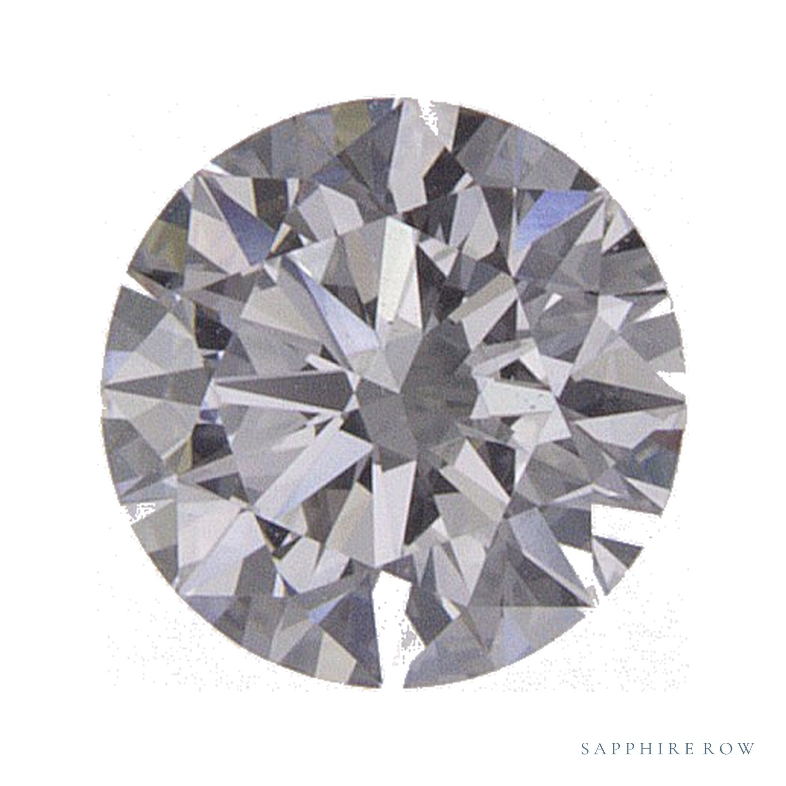 0.45 ct natural diamond, round cut | Sapphire Row · cut4
