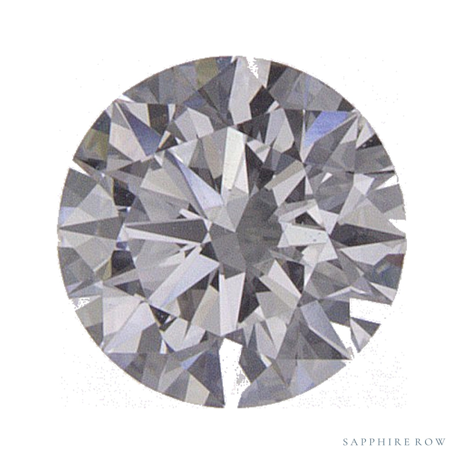0.45 ct natural diamond, round cut | Sapphire Row · cut4