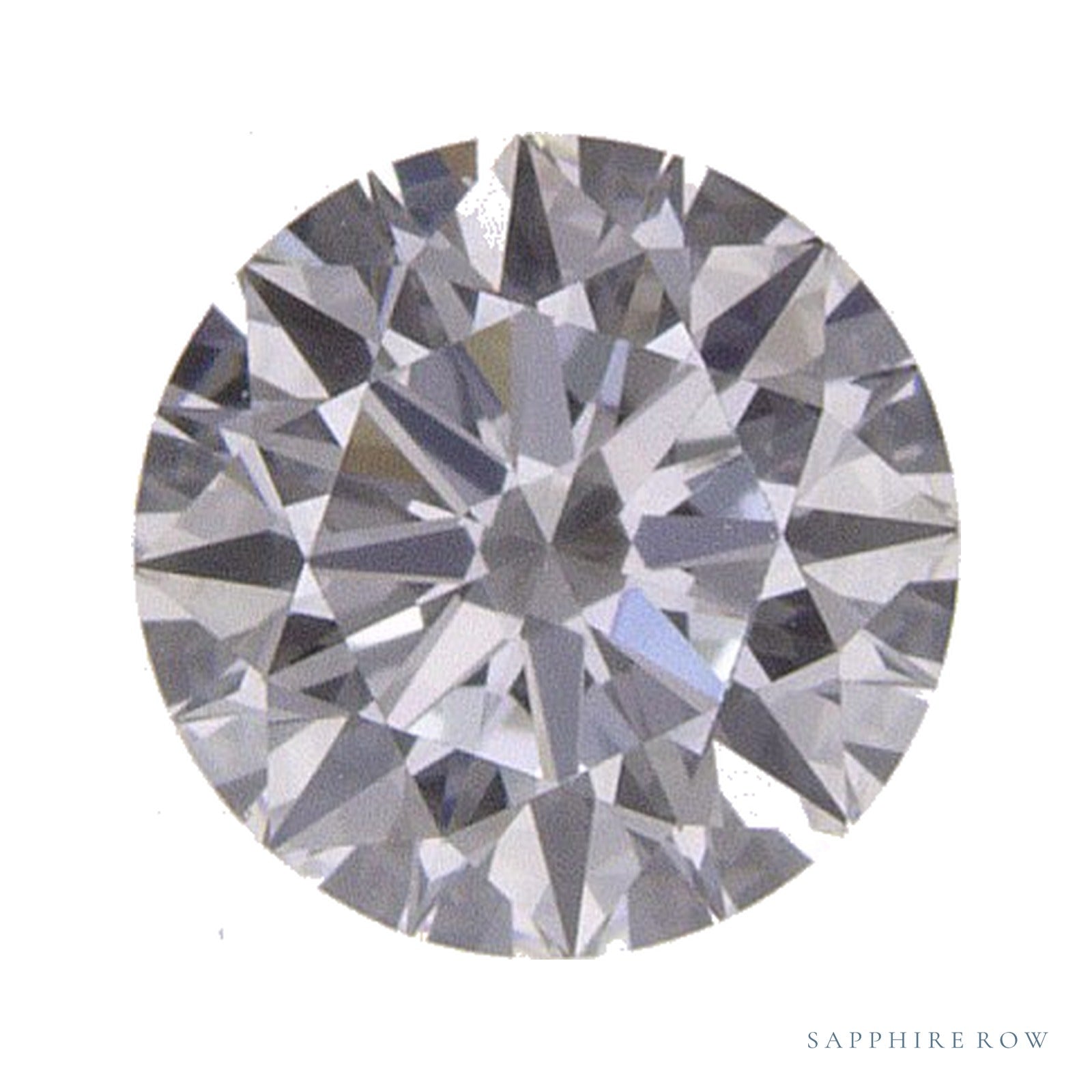 0.45 ct natural diamond, round cut | Sapphire Row · cut4