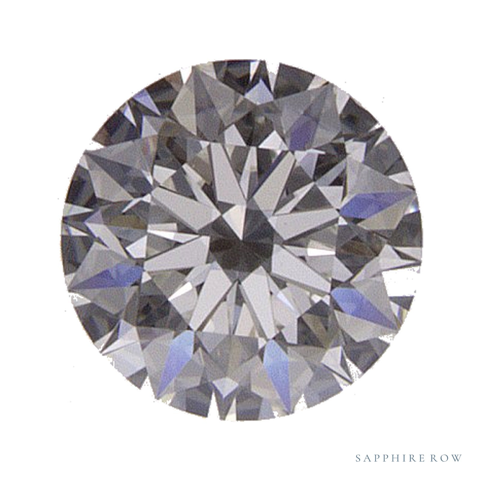0.45 ct natural diamond, round cut | Sapphire Row · cut4