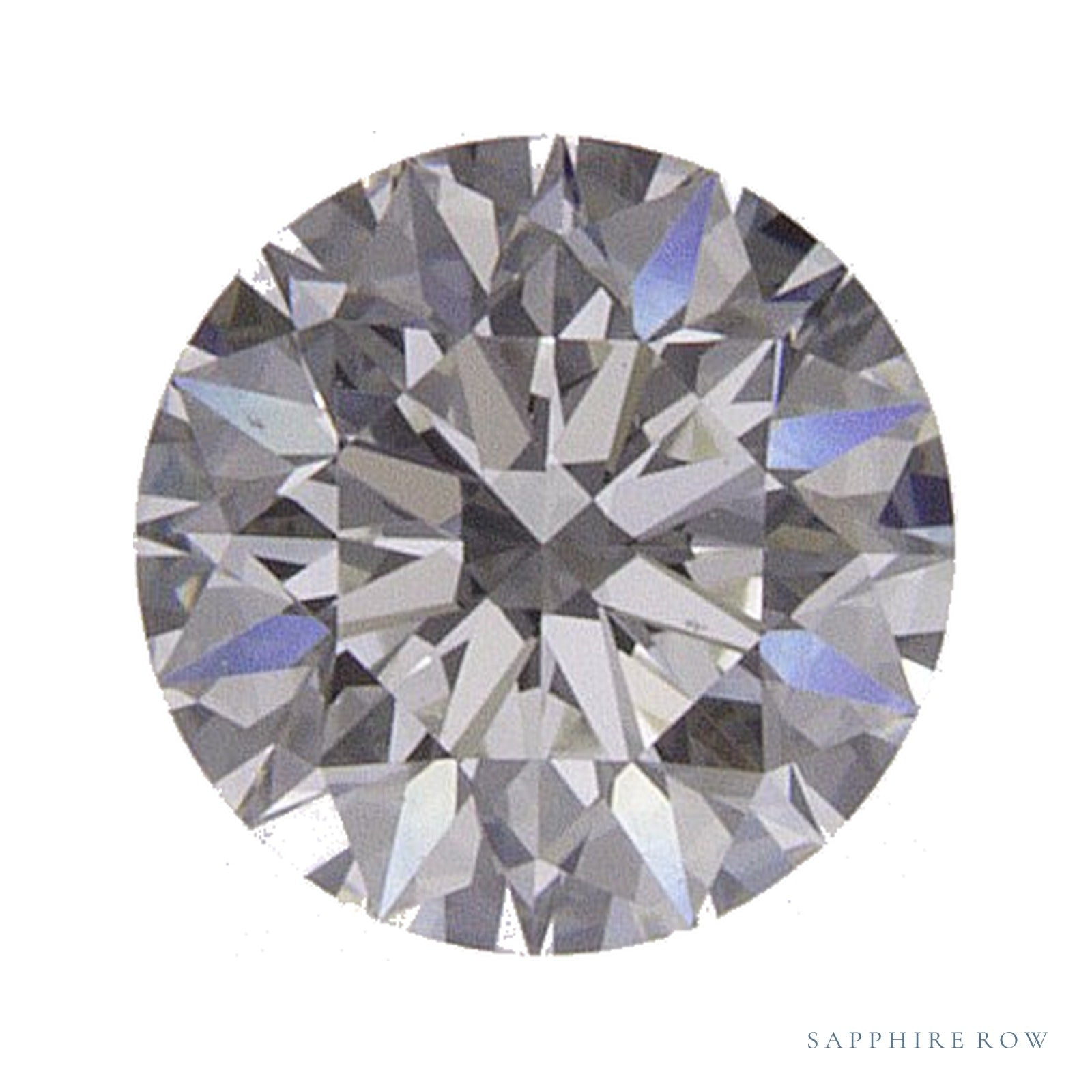 0.45 ct natural diamond, round cut | Sapphire Row · cut4
