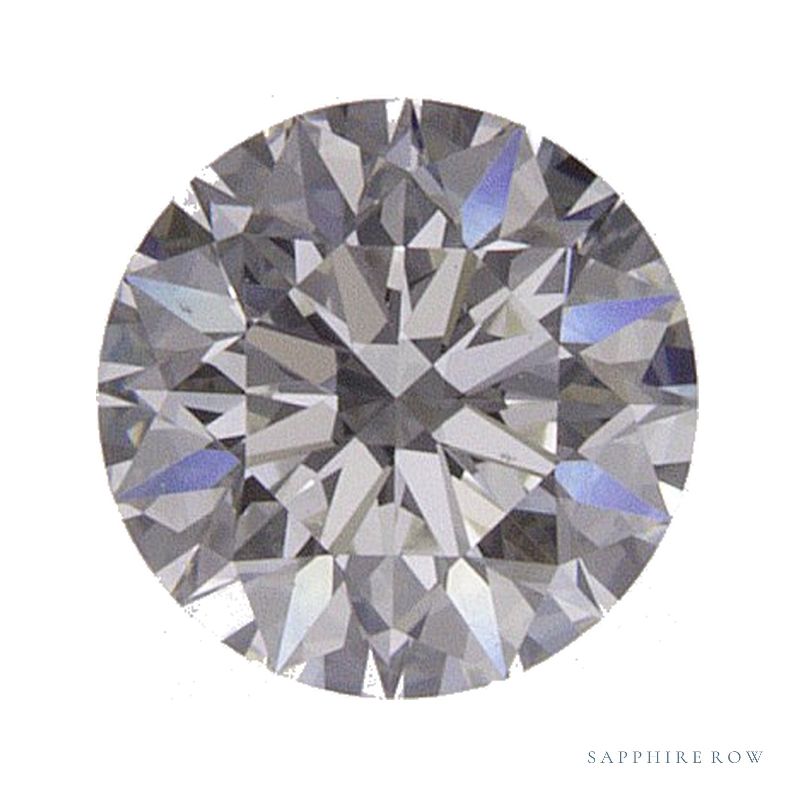0.45 ct natural diamond, round cut | Sapphire Row · cut4