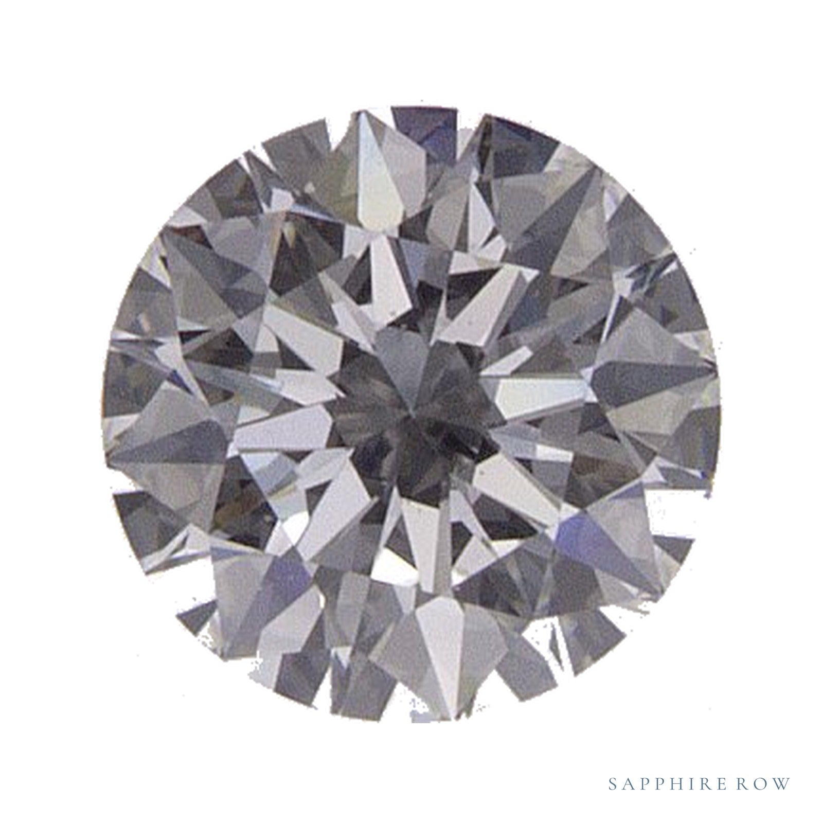 0.45 ct natural diamond, round cut | Sapphire Row · cut4