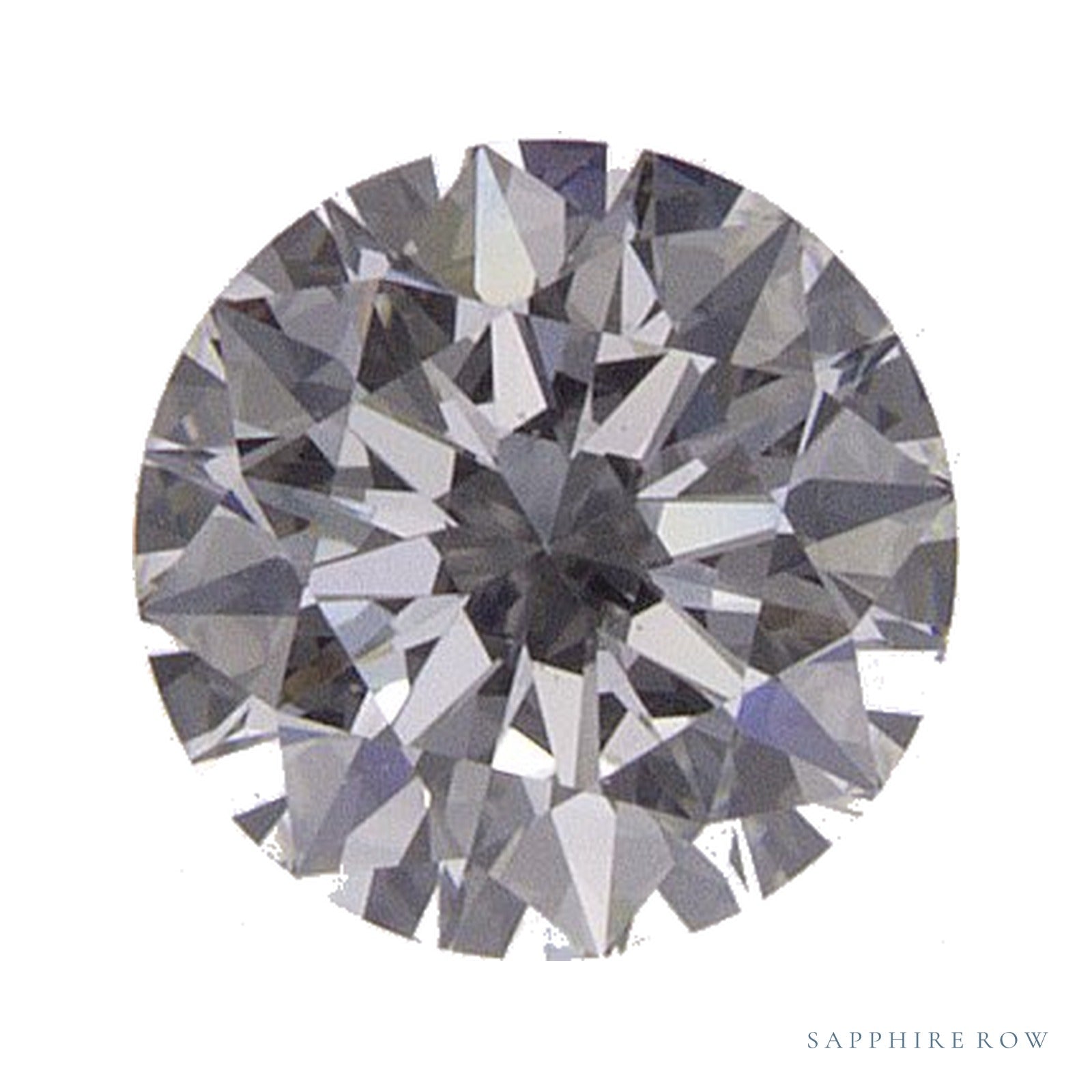 0.45 ct natural diamond, round cut | Sapphire Row · cut4