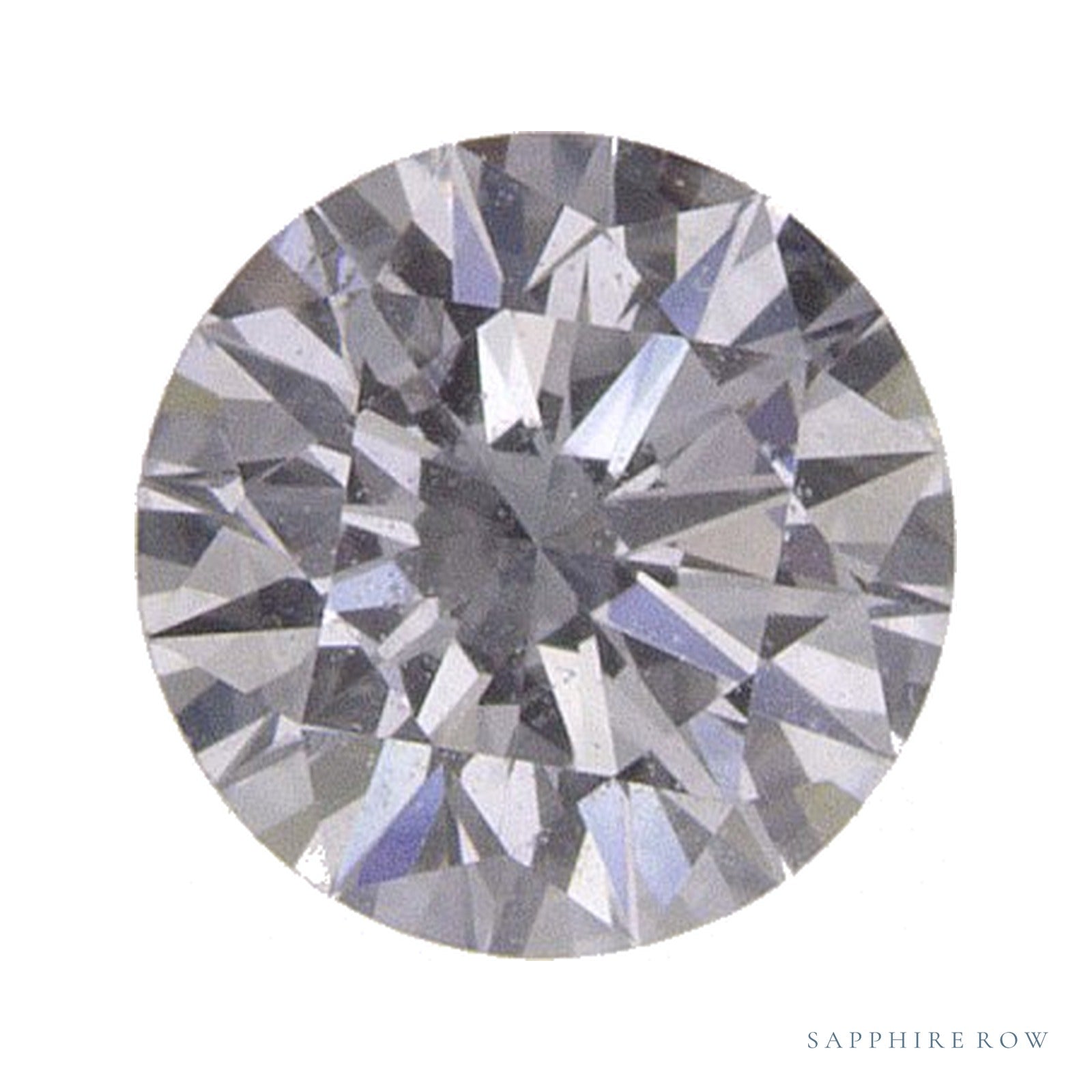 0.43 ct natural diamond, round cut | Sapphire Row · cut4