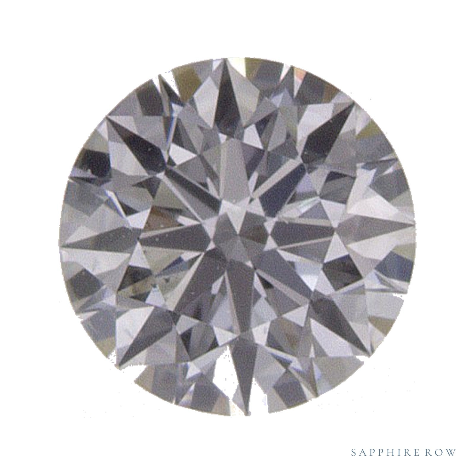 0.43 ct natural diamond, round cut | Sapphire Row · cut4