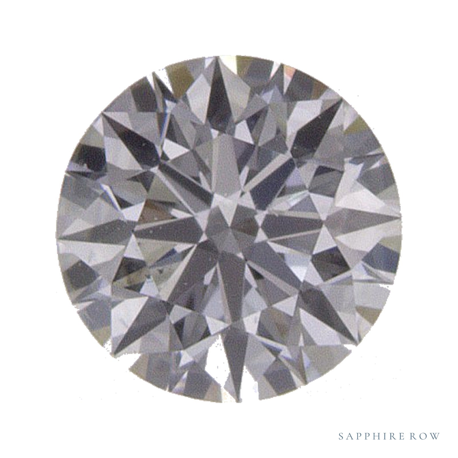0.43 ct natural diamond, round cut | Sapphire Row · cut4