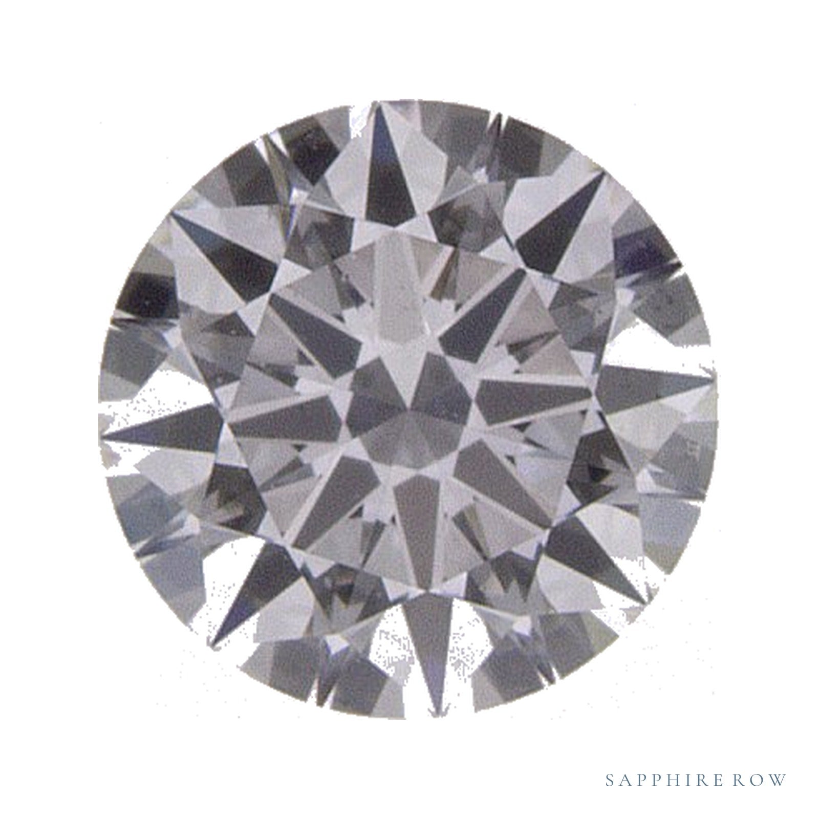 0.43 ct natural diamond, round cut | Sapphire Row · cut4