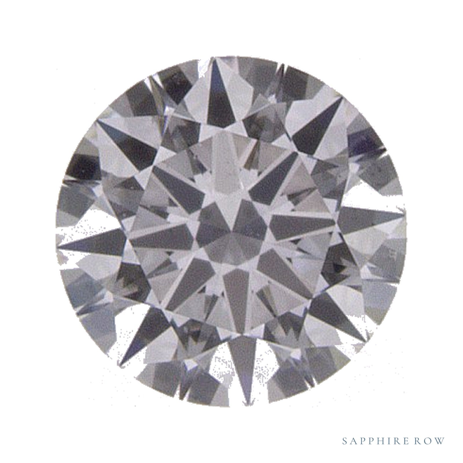 0.43 ct natural diamond, round cut | Sapphire Row · cut4