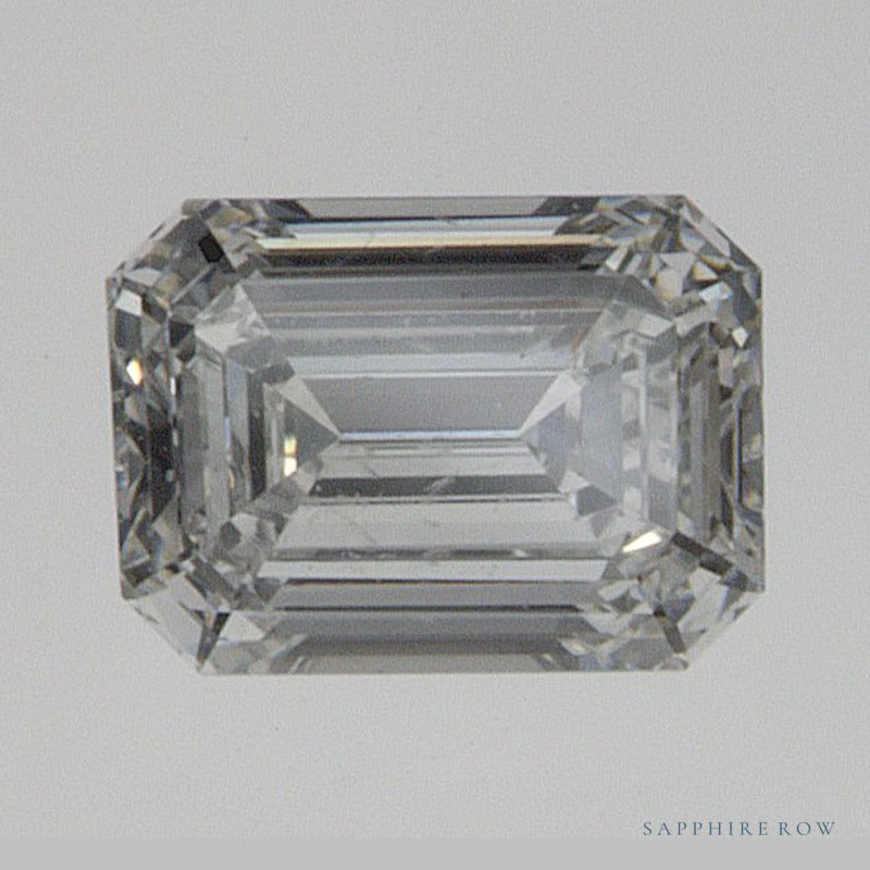 0.42 ct natural diamond, emerald cut | Sapphire Row · cut6