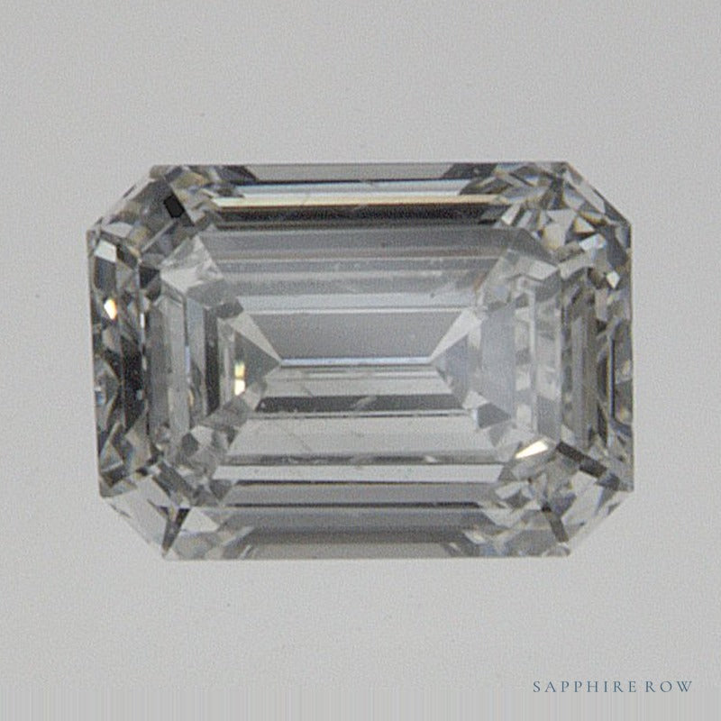 0.42 ct natural diamond, emerald cut | Sapphire Row · cut7