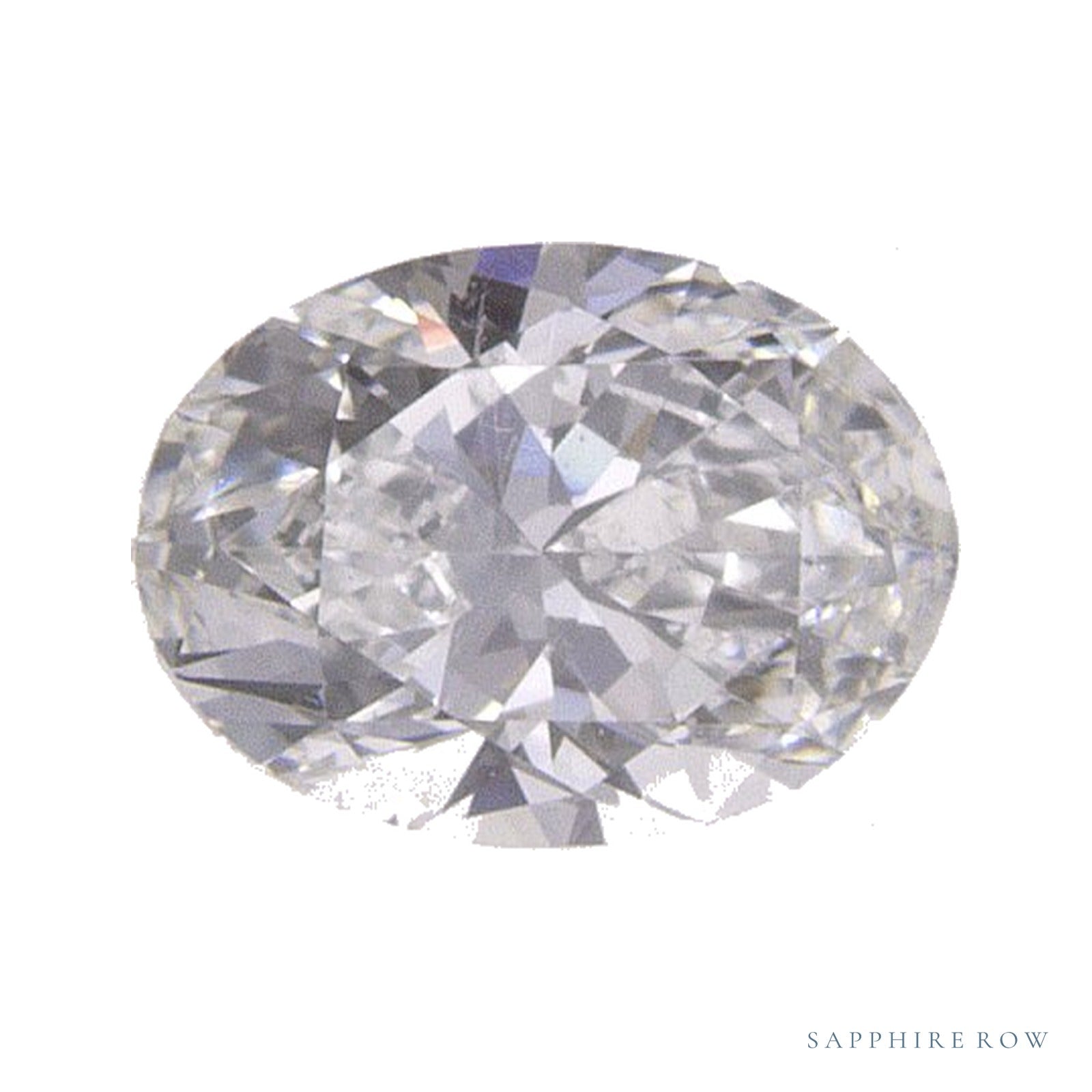 0.42 ct natural diamond, oval cut | Sapphire Row · cut4