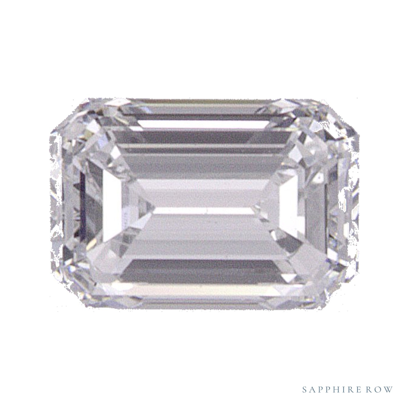 0.41 ct natural diamond, emerald cut | Sapphire Row · cut4