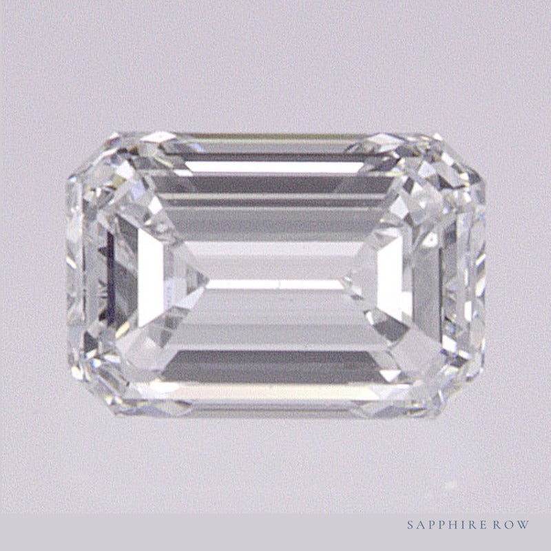 0.41 ct natural diamond, emerald cut | Sapphire Row · cut6