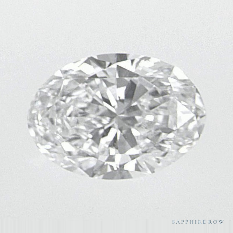 0.40 ct natural diamond, oval cut | Sapphire Row · cut7